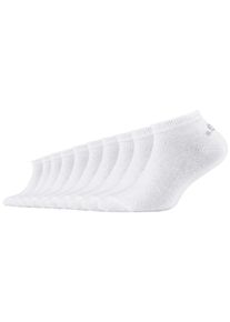 s.Oliver Kinder Sneakersocken "essentials", Gr. 35, weiß, Baumwolle, Polyamid, Elasthan, unifarben, Socken, weiche Zehennähte, druckfreies