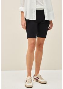 Cecil Damen Leggings, schwarz, casual, Gr. L, unifarben, Web, 97% Baumwolle, 3% Elasthan, Hosen, aus Baumwolle mit Stretchanteil