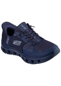 Skechers Damen Slip-On Sneaker "GLIDE-STEP PRO", Gr. 39, blau, Textil, sportlich, Schuhe, Slipper, Freizeitschuh mit komfortabler Heel Pillow Funktion