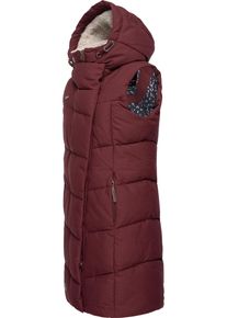 Ragwear Damen Steppweste "Pavla Vest", rot, modisch, Gr. S, Außenmaterial: 100% Polyester, Innenfutter: 100% Polyester, Wattierung: 100% Polyester,