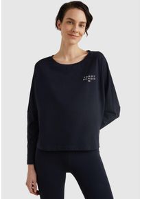 Damen Langarmshirt "LONG SLEEVE T-SHIRT", Tommy Hilfiger Underwear, Gr. S, schwarz, Single Jersey, Obermaterial: 96% Baumwolle, 4% Elasthan,