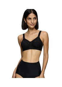 Triumph Damen Bügelloser BH "Doreen X", Gr. 100, schwarz, Microtouch, Spitze, Obermaterial: 84% Polyamid, 10% Elasthan (LYCRA), 6% Baumwolle,