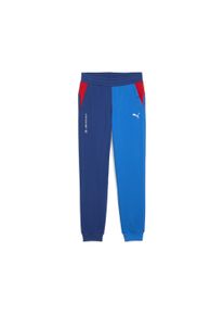 Puma Kinder Sporthose "BMW M Motorsport ESS+ Hose Jugendliche", blau, Gr. 110, colorblocking, Obermaterial: 68% Baumwolle, 32% Polyester; Futter:
