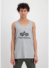 Herren Muscleshirt "Alpha Industries Men - Tanks Basic Tank BL BB", grau, Gr. XXXL, Alpha Industries, Obermaterial: 100% Baumwolle, Shirts
