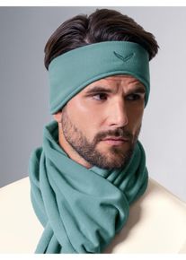 TRIGEMA Herren Stirnband "TRIGEMA Fleecestirnband", grün, sportlich, Gr. 3, Kunstfaser, Mützen