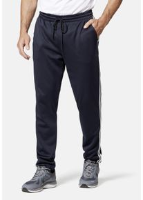 Herren Sporthose "Racingstripe HERO by John Medoox Jogginghose", blau, casual, Gr. XXXL, HERO by John Medoox, Stoff, 55% Polyester, 45% Baumwolle,