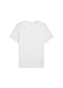 Puma Herren Trainingsshirt "Puma x HYROX CLOUDSPUN ThermoAdapt T-Shirt Herren", weiß, Gr. M, Vorderteil: 94% Polyester, 6% Elasthan; Rückenteil: 76%