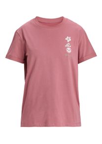 Roxy Damen Shirttop "Oceanregular Art", rosa, Gr. XS, [Hauptstoff] 100% Baumwolle, Tops