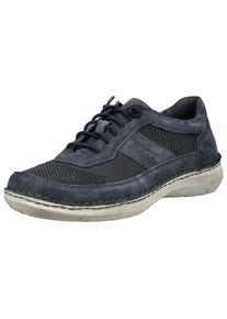 Josef Seibel Herren Schnürschuh "Josef Seibel Halbschuhe Leder/Textil", Gr. 44, lila, Leder, Textil, casual, Schuhe