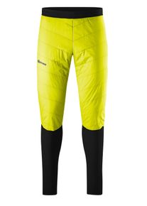 Gonso Herren Fahrradhose "Montemuro", gelb, Gr. XXL, 85% Polyamid; 15% Elastan, Hosen, Hohes Wärmeisolationsvermögen, wasserabweisend im Vorderteil