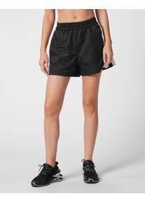 Plein Sport Damen Jogg-Bermudas "Shorts", schwarz, Gr. M, Obermaterial: 100% Polyester, Hosen