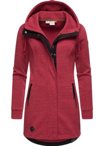 Ragwear Damen Sweatjacke "Letty Intl.", pink, sportlich, Gr. XXXL, Sweatware, Obermaterial: 54% Polyester, 41% Baumwolle, 5% Viskose; Futter: 54%