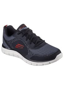 Skechers Herren Sneaker "TRACK-GLENDOR", Gr. 44, schwarz, Textil, Synthetik, sportlich, Schuhe, Trainingsschuh, Schnürschuh, Freizeitschuh mit Memory