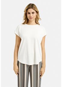 Smith & Soul SMITH & SOUL Damen Kurzarmshirt, beige, casual, Gr. S, unifarben, Material: 70% Modal, 30% Polyester, Shirts, mit überschnittenen Schultern