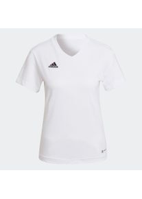 Damen Trainingsshirt "ENT22 TEE W", weiß, sportlich, Gr. L, adidas Performance, Obermaterial: 100% Baumwolle, Shirts