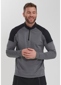 Virtus Herren Funktionsshirt "Caltby", grau, casual, Gr. XXL, mehrfarbig, 85% Polyester, 15% Elasthan, Shirts, mit 4-Wege-Stretch