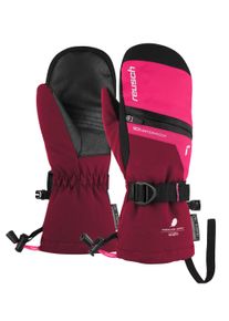 Reusch Kinder Fäustlinge "Lando R-TEX XT Junior Mitten", rot, klassisch, Gr. 4, mehrfarbig, 80% Polyester, 10% Polyurethan, Handschuhe, mit höchster