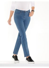 Classic Basics Damen Thermojeans, blau, Gr. 23, unifarben, 81% Baumwolle, 17% Polyester, 2% Elasthan, Jeans
