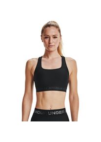 Under Armour Damen Sport-BH "CROSSBACK MID BRA", Gr. M, schwarz, Obermaterial: 87% Polyester, 13% Elasthan, sportlich, BHs