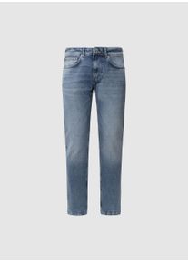Pepe Jeans Herren Straight-Jeans "STRAIGHT JEANS", blau, casual, Gr. 36, Denim/Jeans, Obermaterial: 99% Baumwolle, 1% Elasthan, Jeans