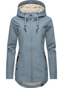 Ragwear Damen Outdoorjacke "Zuzka", blau, casual, Gr. 4XL, Außenmaterial: 100% Polyester, Innenfutter: 100% Polyester, Jacken, stylische