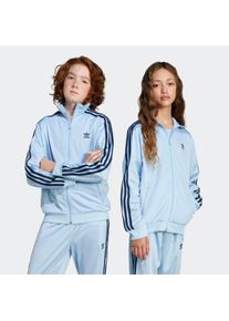 Kinder Trainingsjacke "FIREBIRD TOP", blau, sportlich, Gr. 128, adidas originals, Obermaterial: 100% Polyester, Jacken