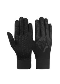 Reusch Kinder Skihandschuhe "Ashton TOUCH-TEC Junior", schwarz, klassisch, Gr. 6, mehrfarbig, 69% Polyester, 20% Polyamid, 11% Elasthan, Handschuhe,
