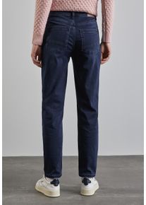 Street One Damen Comfort-fit-Jeans, blau, casual, Gr. 25, unifarben, Jeans, 62% Baumwolle, 18% Polyester, 18% Viskose, 2% Elasthan, Jeans, High Waist