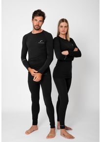 Reusch Damen Funktionsshirt, schwarz, sportlich, Gr. S, unifarben, 96% Polyamid, 4% Elasthan, Shirts, mit nahtlosem Design