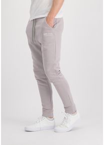 Herren Jogginghose "Alpha Industries Men - Jogger Organics EMB Jogger", grau, Gr. XXL, Alpha Industries, Obermaterial: 100% Baumwolle, Hosen