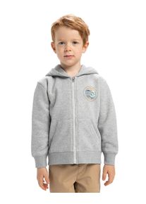 Quiksilver Kinder Hoodie "Day", grau, Gr. 3, 55% Baumwolle, 45% Polyester, Sweatshirts