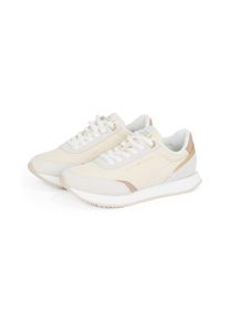 Tommy Hilfiger Damen Plateausneaker "ESSENTIAL RUNNER", Gr. 41, bunt, Textil, Leder, Lederimitat, sportlich, Schuhe, Freizeitschuh, Halbschuh,