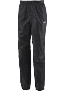 McKINLEY Kinder Regenhose "Regenhose Longville III jrs", schwarz, sportlich, Gr. 140, unifarben, Web, Obermaterial: 100% Polyester, Hosen