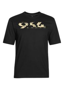 Herren T-Shirt "964_EGGSHELL", schwarz, casual, Gr. XXL, Ahorn Sportswear, bedruckt, 100% Baumwolle, Shirts, mit modischem Print