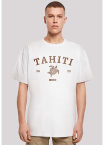 F4NT4STIC Herren T-Shirt "Tahiti", weiß, casual, Gr. XXL, Obermaterial: 100% Baumwolle, Shirts, Print
