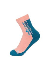 Trollkids Kinder ABS-Socken "KIDS ANTI SLIP SOCKS", Gr. 31peony rose, harbor blau, Obermaterial: 80% Baumwolle, 20% Elasthan, Socken, Anti Rutsch