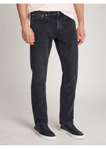 Tommy Hilfiger Herren Straight-Jeans "STRAIGHT DENTON STR CLARK BLACK", schwarz, casual, Gr. 31, unifarben, Denim/Jeans, Obermaterial: 99% Baumwolle,