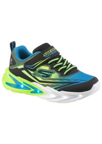 Skechers Kinder Sneaker "FLEX-GLOW ULTRA", Gr. 35, bunt, Lederimitat, Textil, kontrastfarbene Details, sportlich, Schuhe, Klettschuh zum Schlüpfen,