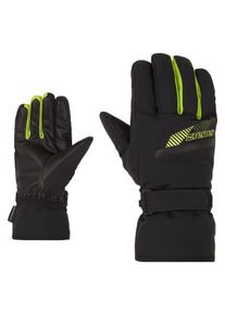 Ziener Herren Skihandschuhe "GORDANUS AS ", schwarz, Gr. 8,5, Kunstfaser, Handschuhe