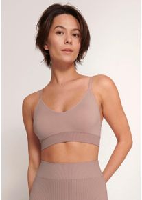 Sloggi Damen Bustier "EVER Infused Aloe Bralette", Gr. XL, rosa, Single Jersey, Obermaterial: 70% Polyamid, 22% Elasthan, 8% Polyester, unifarben,