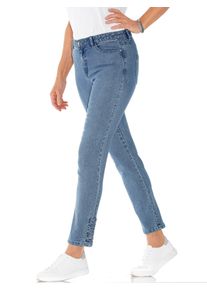 Casual Looks Damen Bequeme Jeans, blau, Gr. 46, unifarben, 78% Baumwolle, 20% Polyester, 2% Elasthan, Jeans