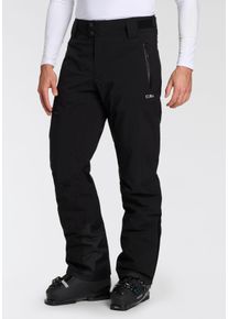 CMP Herren Skihose, schwarz, sportlich, Gr. 54, Web, Obermaterial: 100% Polyester. Futter: 100% Polyester. Wattierung: 100% Polyester, Hosen