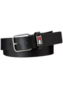 Tommy Jeans Damen Ledergürtel "TJM SCANTON 3.5", schwarz, casual, Gr. 80, Büffelleder, Gürtel