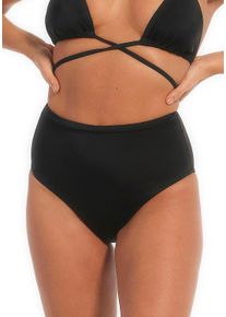 Damen Highwaist-Bikini-Hose "Bikini Shaper", schwarz, feminin, Gr. XXL, MAGIC BODYFASHION, unifarben, Obermaterial: 80% Polyamid, 20% Elasthan,