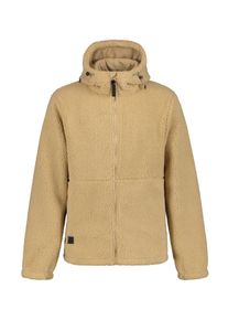 Icepeak Herren Fleecejacke "ARDESE", beige, sportlich, Gr. S, unifarben, Fleece, Obermaterial: 100% Polyester, Jacken
