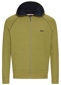 BOSS Herren Kapuzensweatjacke "Mix&Match Jacket H", Gr. XLmedium grün 311, Sweatware, Obermaterial: 95% Baumwolle, 5% Elasthan, casual, Sweatjacken,
