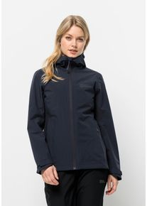 Jack Wolfskin Damen Funktionsjacke "ROBURY 2L JKT W", blau, Gr. XS, OBERSTOFF: 100% POLYESTER; Futter:: 100% POLYESTER, Jacken