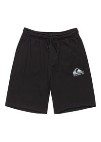 Quiksilver Kinder Bermudas "Easy Day", schwarz, Gr. 10, 55% Baumwolle, 45% Polyester, Hosen