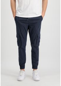 Herren Jogginghose "Alpha Industries Men - Pants Nylon Cargo Jogger", blau, Gr. XXL, Alpha Industries, Obermaterial: 100% Polyester, Hosen
