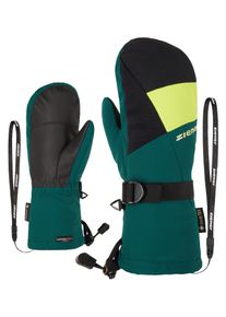 Ziener Kinder Fäustlinge "LANIC GTX + Gore warm MITTEN", blau, Gr. 6,5, Kunstfaser, Handschuhe